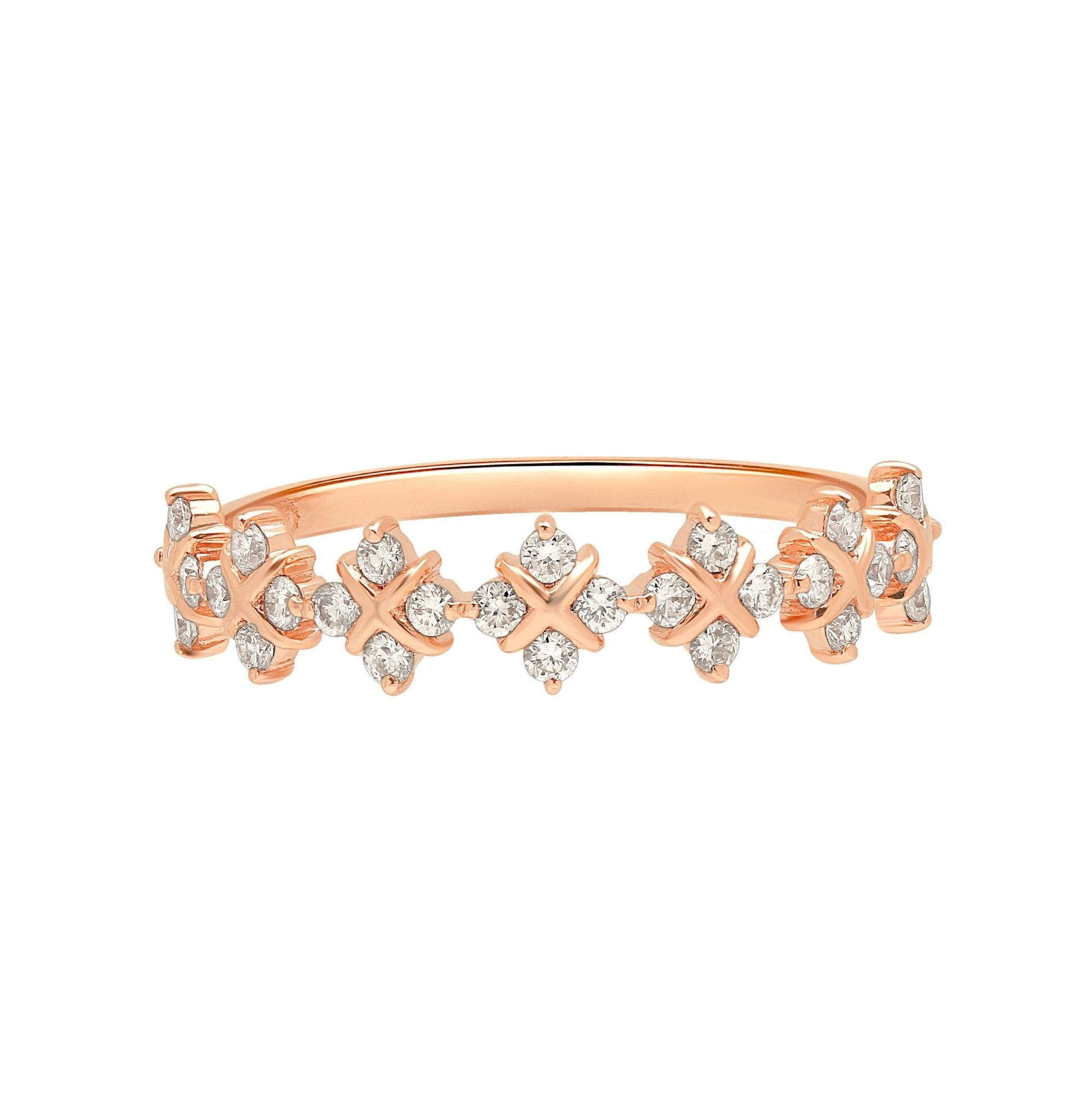 Diamond Clover Criss Cross Eternity Ring Rings Estellacollection #product_description# 17380 14k Birthstone Birthstone Jewelry #tag4# #tag5# #tag6# #tag7# #tag8# #tag9# #tag10# 6