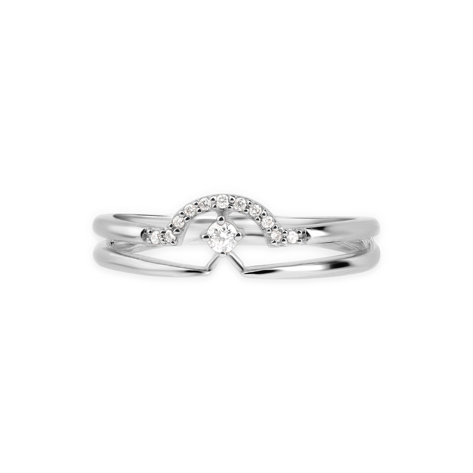 Diamond Curve Double Layer Band Rings Estellacollection #product_description# 17235 14k April Birthstone Band #tag4# #tag5# #tag6# #tag7# #tag8# #tag9# #tag10# 14K White Gold 6