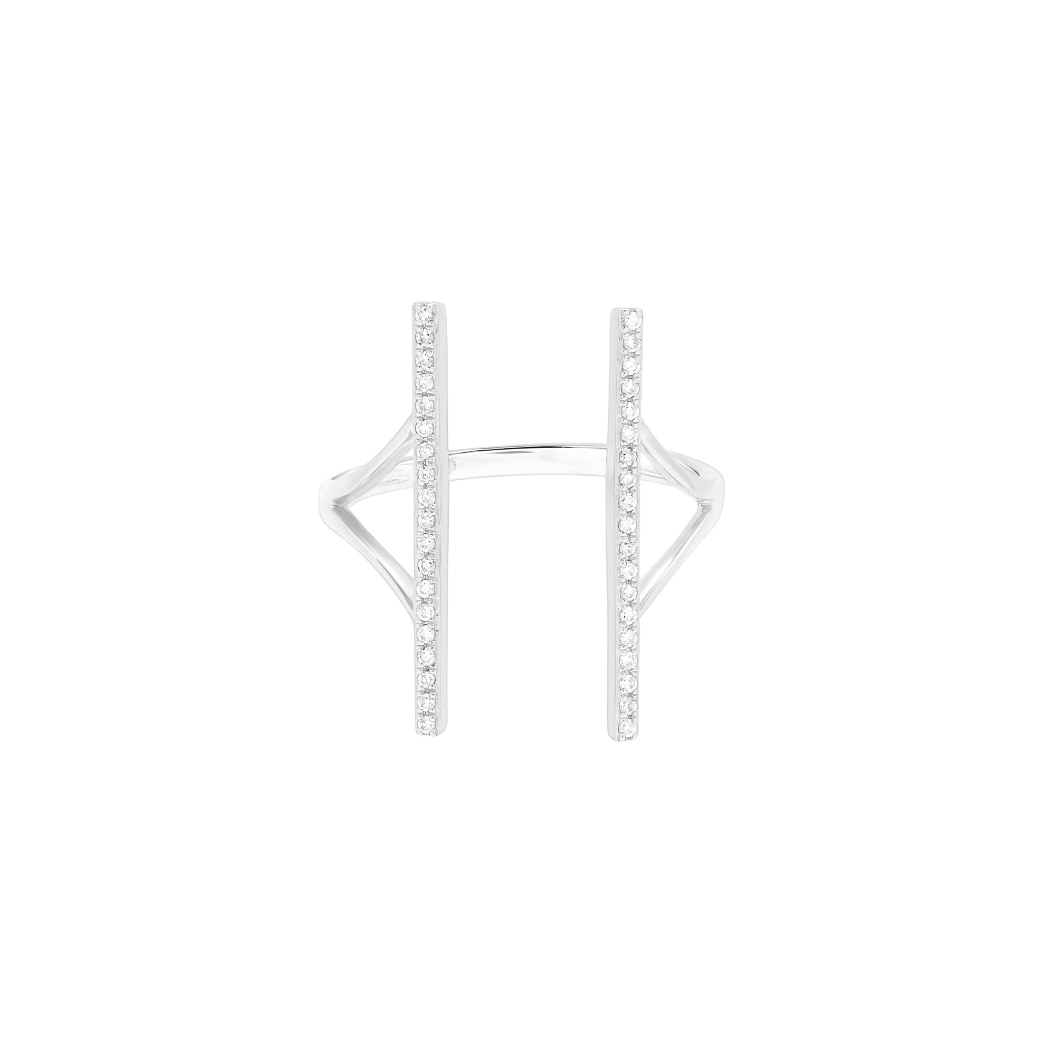 Diamond Double Bar Wrap Around Cocktail Ring Rings Estellacollection #product_description# 17248 14k Birthstone Birthstone Jewelry #tag4# #tag5# #tag6# #tag7# #tag8# #tag9# #tag10# 6