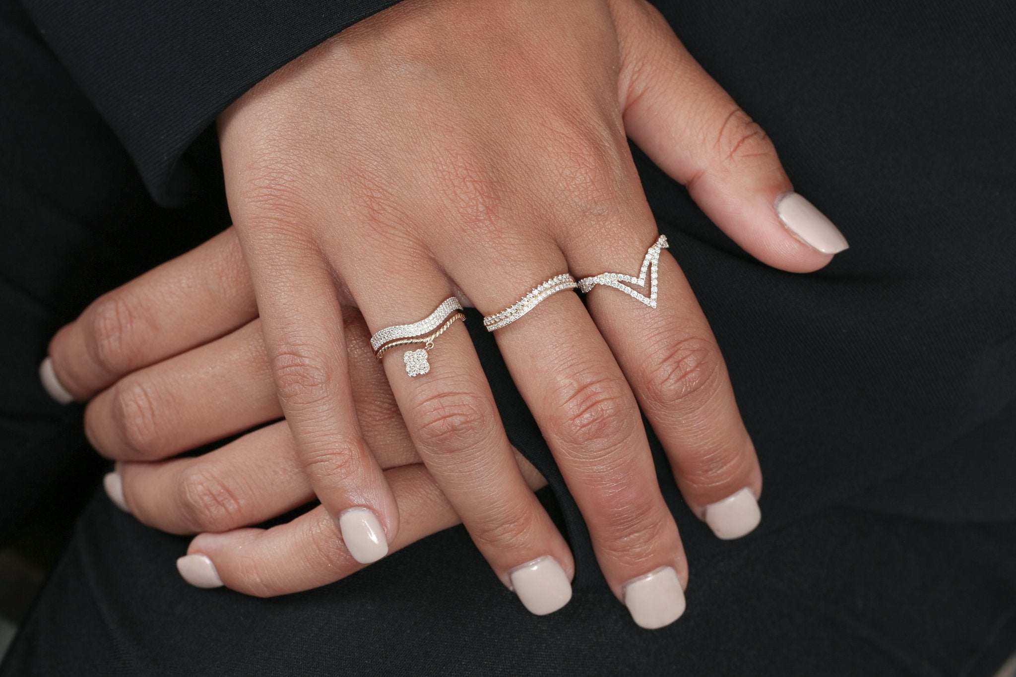 Double Row Diamond Curve Ring Rings Estellacollection #product_description# 17419 14k Diamond Gemstone #tag4# #tag5# #tag6# #tag7# #tag8# #tag9# #tag10# 6