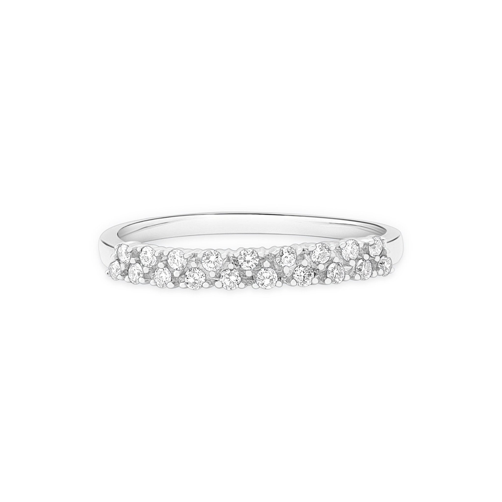 Double Row Diamond Eternity Ring Rings Estellacollection #product_description# 17258 14k April Birthstone Band #tag4# #tag5# #tag6# #tag7# #tag8# #tag9# #tag10# 6