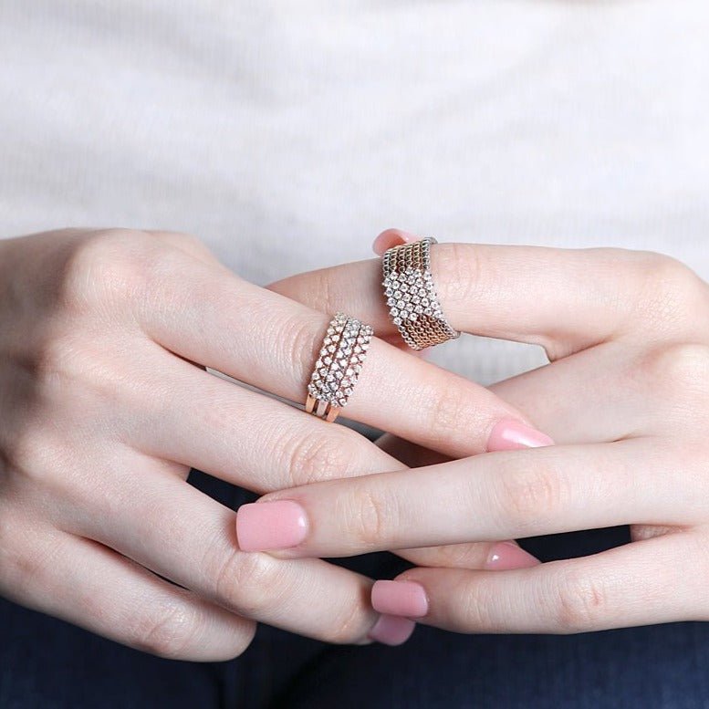 Double Row Diamond Eternity Ring Rings Estellacollection #product_description# 17407 14k April Birthstone Band #tag4# #tag5# #tag6# #tag7# #tag8# #tag9# #tag10# 6