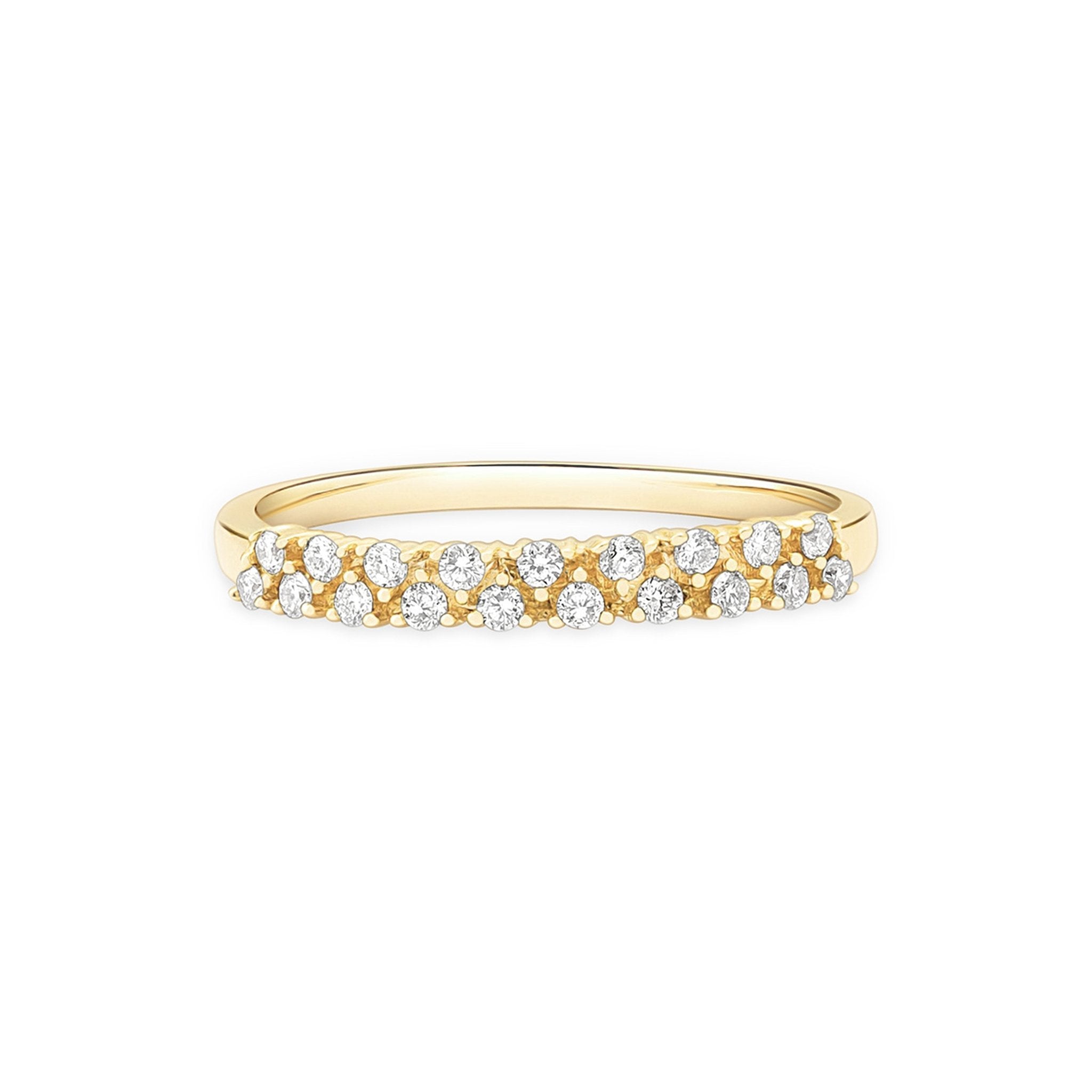 Double Row Diamond Eternity Ring Rings Estellacollection #product_description# 17407 14k April Birthstone Band #tag4# #tag5# #tag6# #tag7# #tag8# #tag9# #tag10# 6