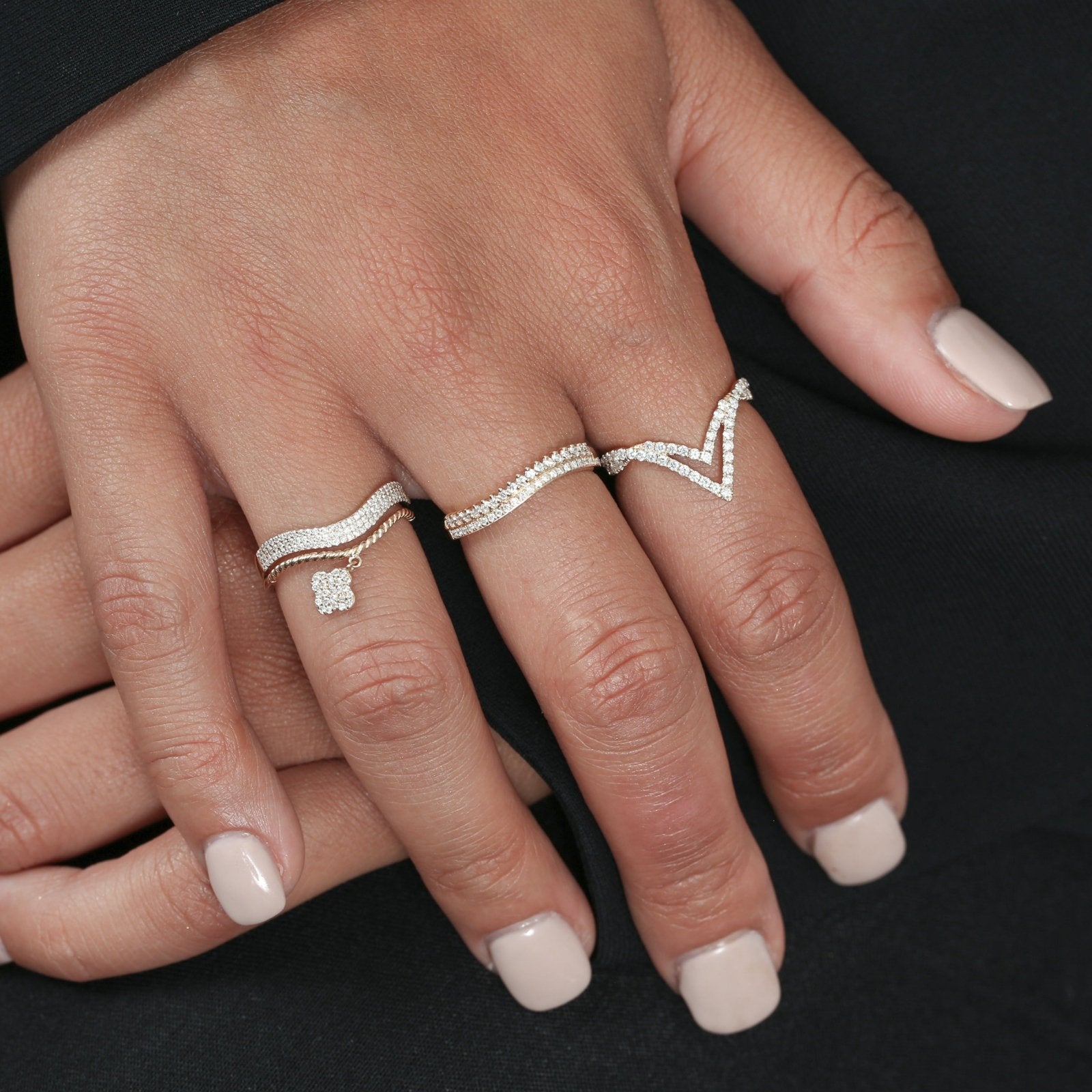 Double V Diamond Ring Rings Estellacollection #product_description# 17369 14k Diamond Gemstone #tag4# #tag5# #tag6# #tag7# #tag8# #tag9# #tag10# 6