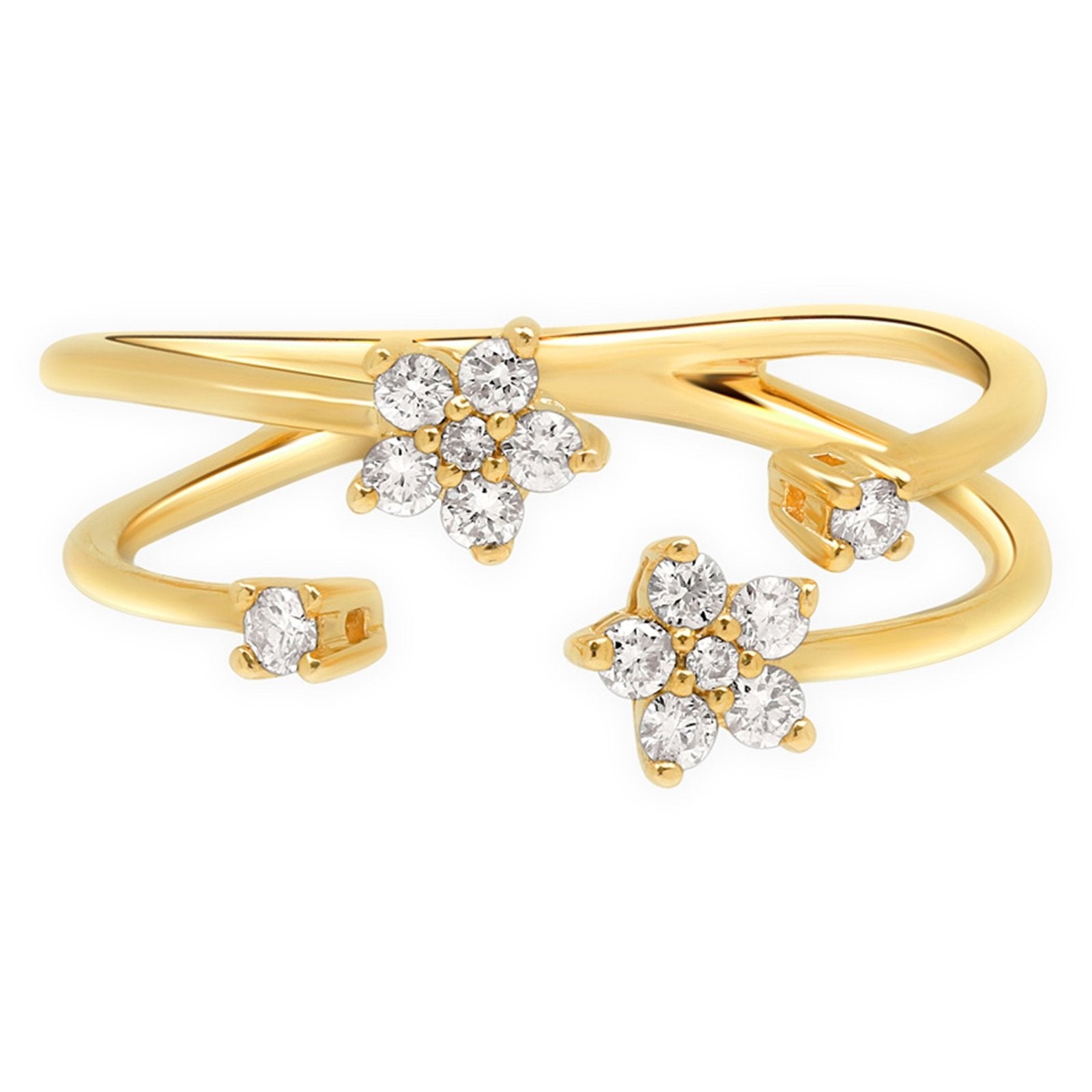 Floating Diamond Flower Wrap Ring Rings Estellacollection #product_description# 17402 14k April Birthstone Birthstone #tag4# #tag5# #tag6# #tag7# #tag8# #tag9# #tag10# 14K Rose Gold 6