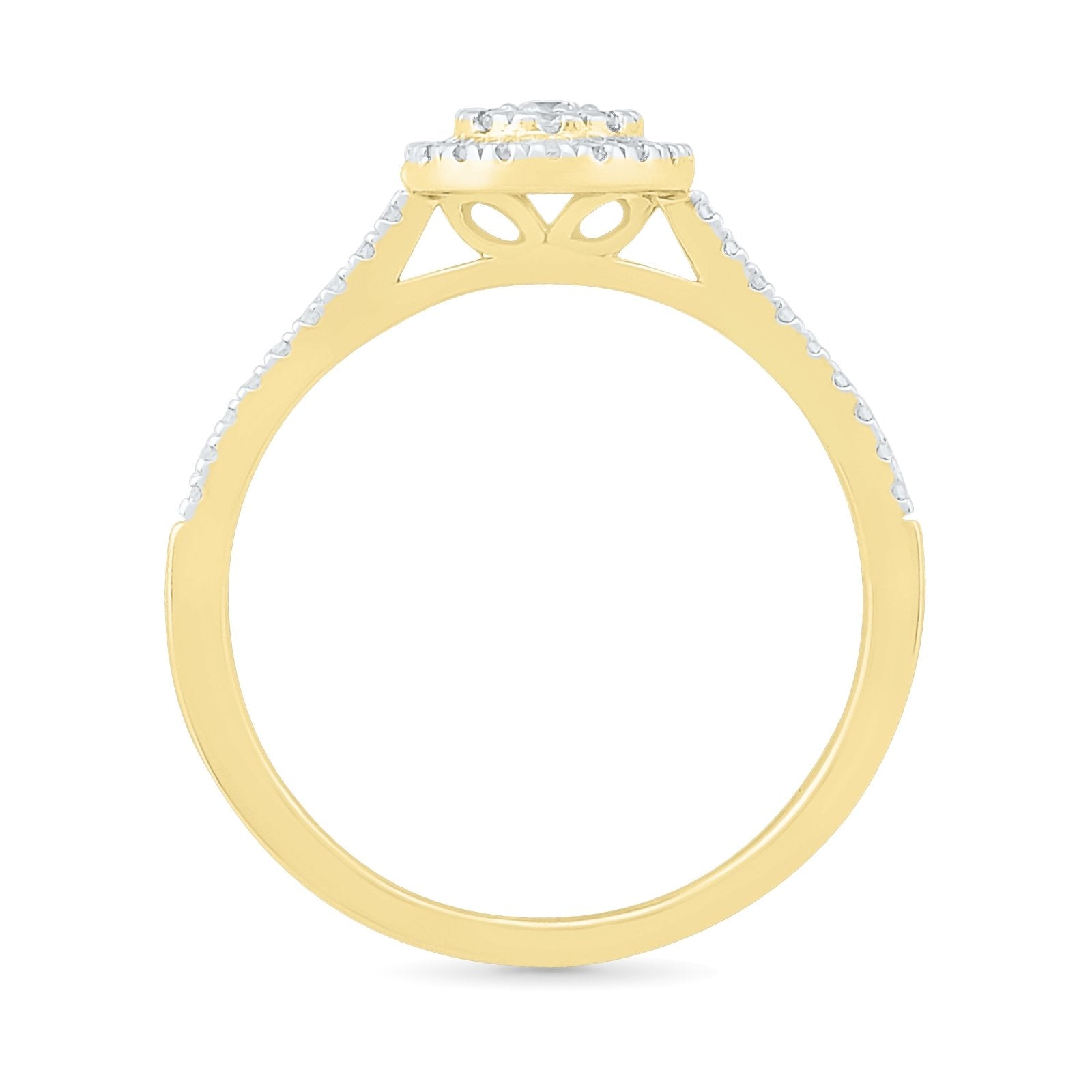 Pave Diamond Round Illusion Ring with Diamond Halo Rings Estellacollection #product_description# 32763 Diamond Made to Order Yellow Gold #tag4# #tag5# #tag6# #tag7# #tag8# #tag9# #tag10#