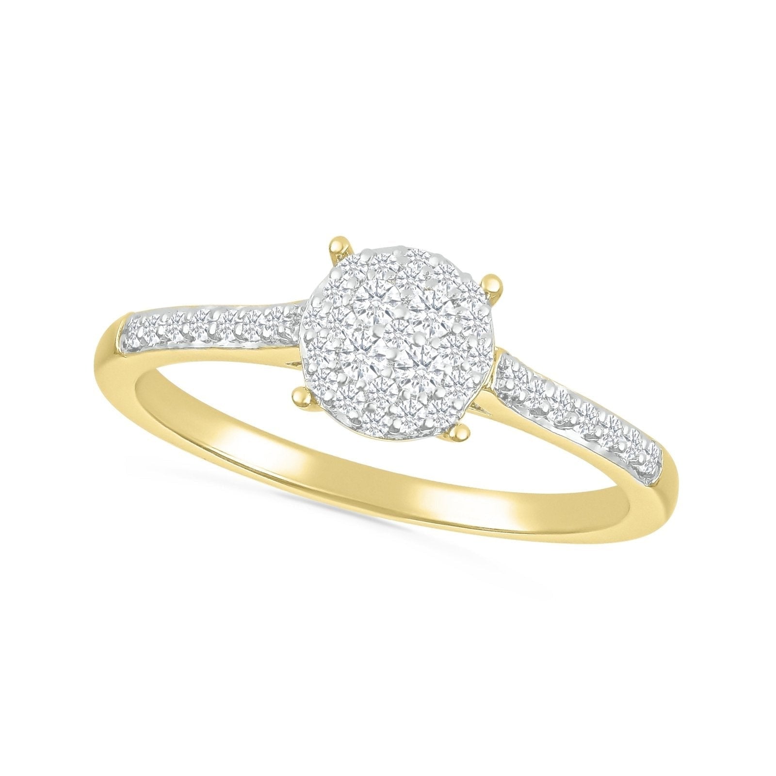 Round Pave Diamond Illusion Ring Rings Estellacollection #product_description# 32762 Diamond Made to Order Yellow Gold #tag4# #tag5# #tag6# #tag7# #tag8# #tag9# #tag10#