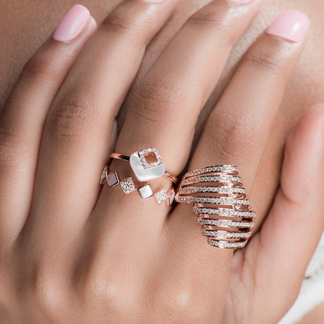 Alternating Diamond and Mother of Pearl Eternity Ring Rings Estellacollection #product_description# 17205 14k Band Birthstone #tag4# #tag5# #tag6# #tag7# #tag8# #tag9# #tag10# 7