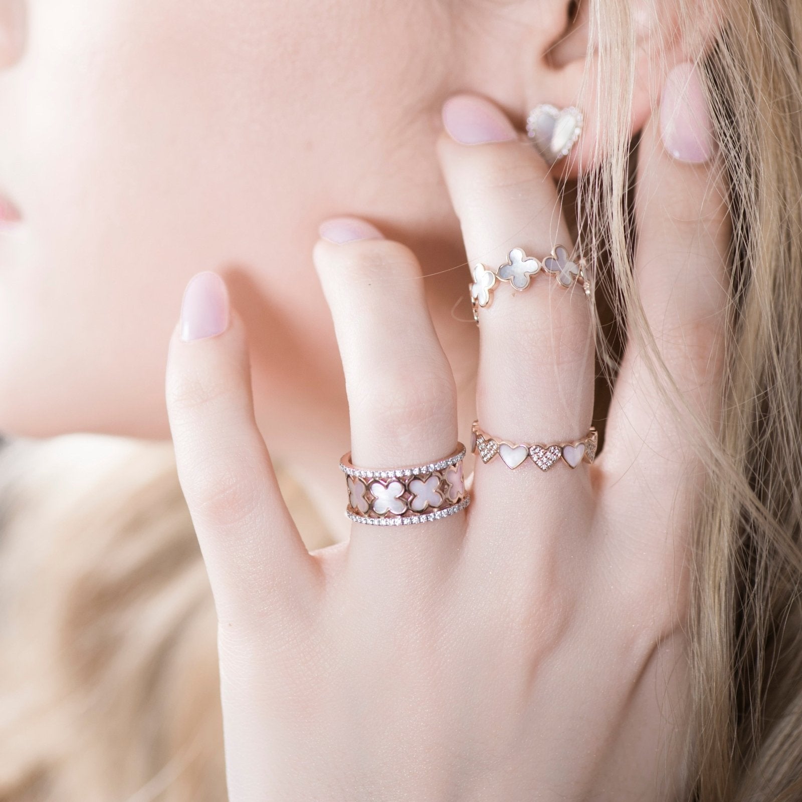 Alternating Diamond and Mother of Pearl Heart Eternity Band Rings Estellacollection #product_description# 17210 14k Band Birthstone #tag4# #tag5# #tag6# #tag7# #tag8# #tag9# #tag10#