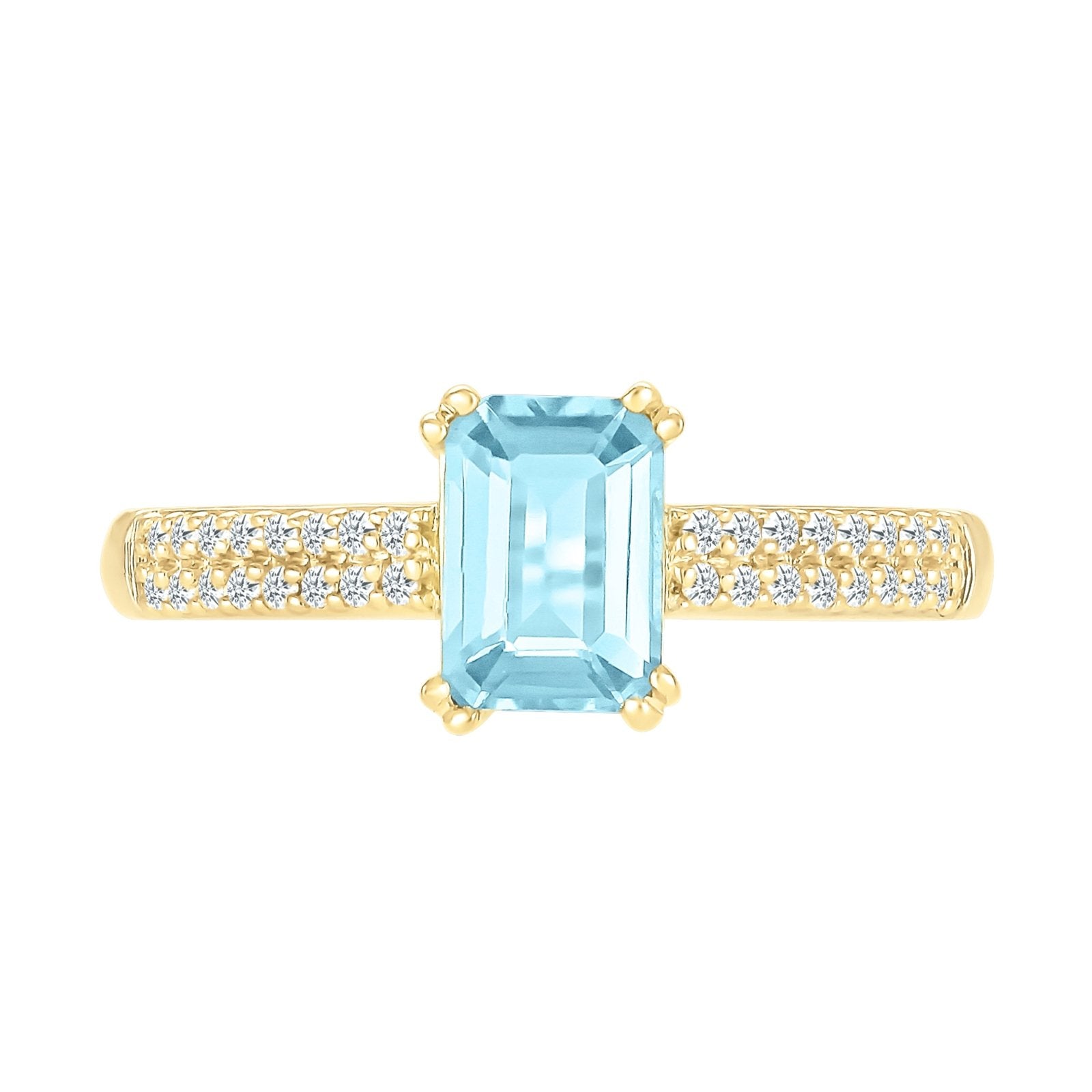Aquamarine Solitaire Ring on White Sapphire Band Rings Estellacollection #product_description# 32748 Aquamarine Made to Order White Sapphire #tag4# #tag5# #tag6# #tag7# #tag8# #tag9# #tag10#