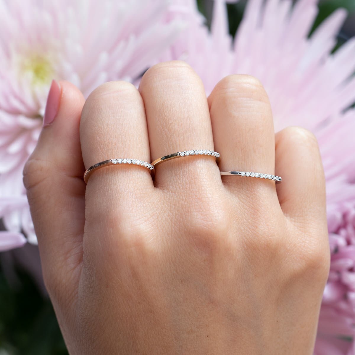 Diamond Bar Eternity Ring Rings Estellacollection #product_description# 17298 14k Band Birthstone #tag4# #tag5# #tag6# #tag7# #tag8# #tag9# #tag10# 14K Rose Gold 6