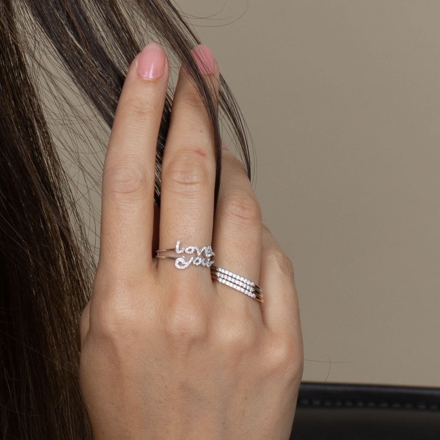 Diamond Bar Eternity Ring Rings Estellacollection #product_description# 17298 14k Band Birthstone #tag4# #tag5# #tag6# #tag7# #tag8# #tag9# #tag10# 14K Rose Gold 6