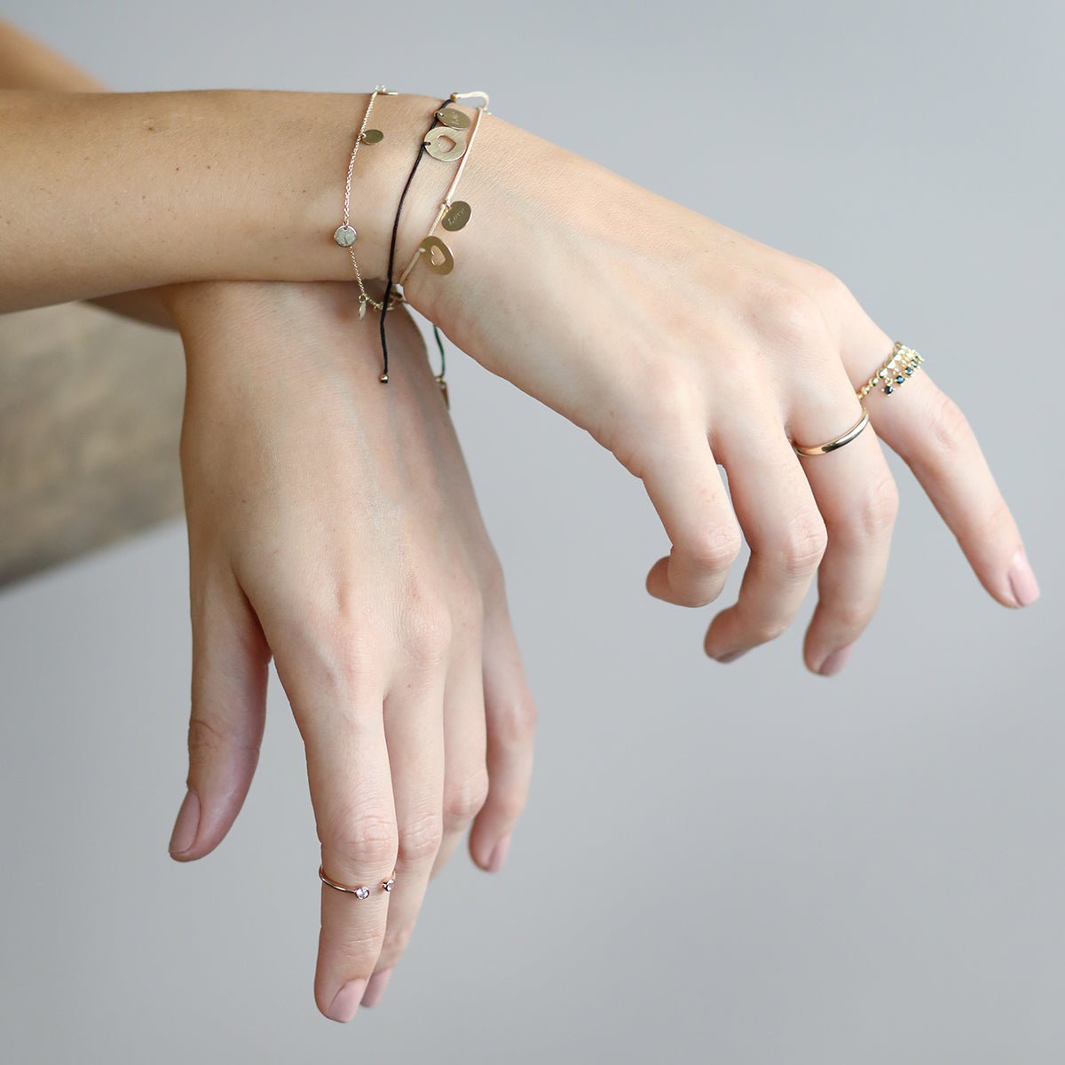 Double Sapphire Open Cuff Ring Rings Estellacollection #product_description# 17751 14k Birthstone Colorless Gemstone #tag4# #tag5# #tag6# #tag7# #tag8# #tag9# #tag10# 14K Rose Gold 6