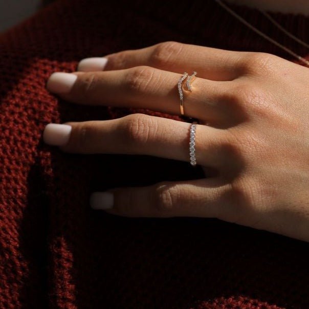 Floating Diamond Eternity Band Rings Estellacollection #product_description# 17359 14k Diamond Engagement Ring #tag4# #tag5# #tag6# #tag7# #tag8# #tag9# #tag10# 14K Yellow Gold 6