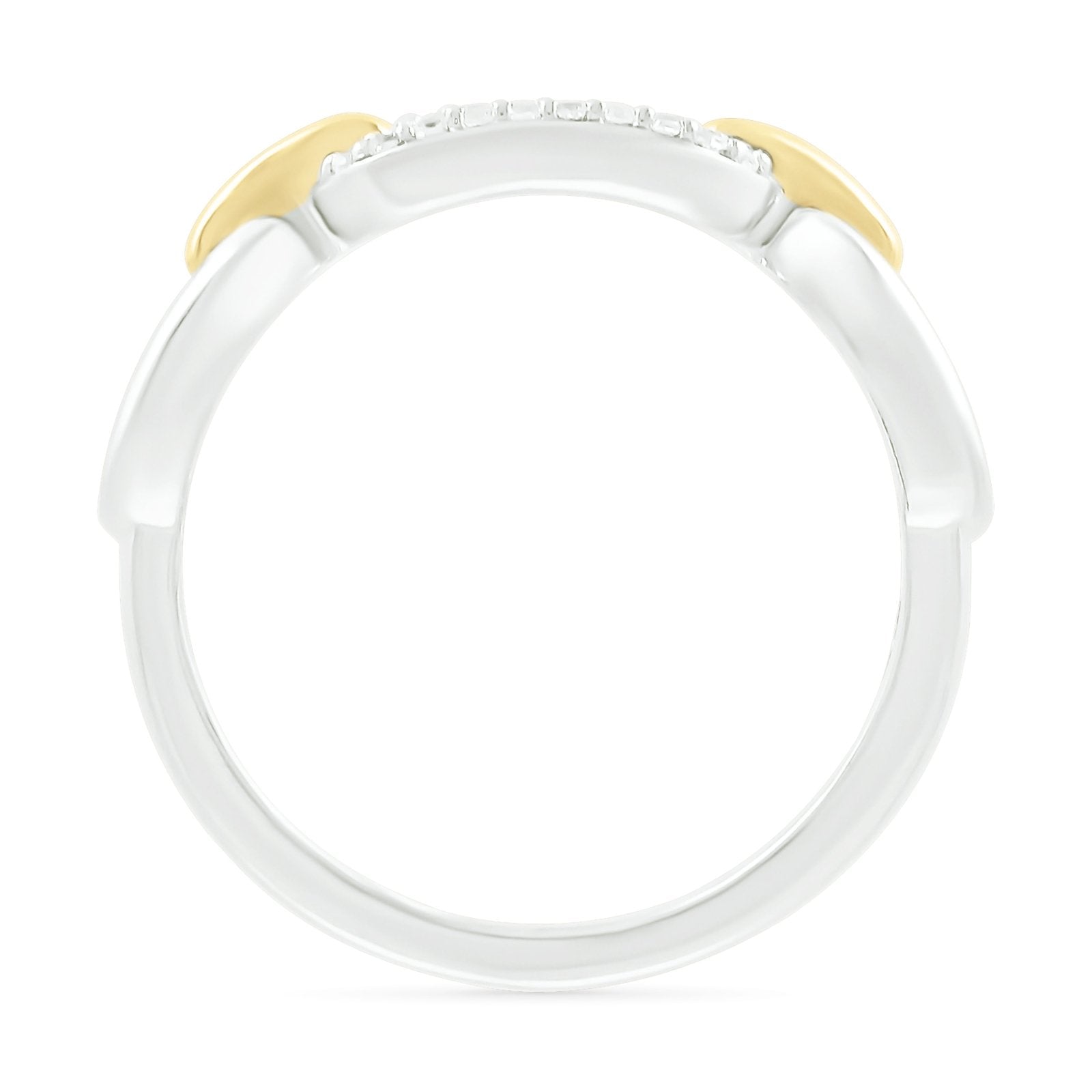 Interlocking Gold and Diamond Paperclip Ring Rings Estellacollection #product_description# 32745 925 Diamond Made to Order #tag4# #tag5# #tag6# #tag7# #tag8# #tag9# #tag10#