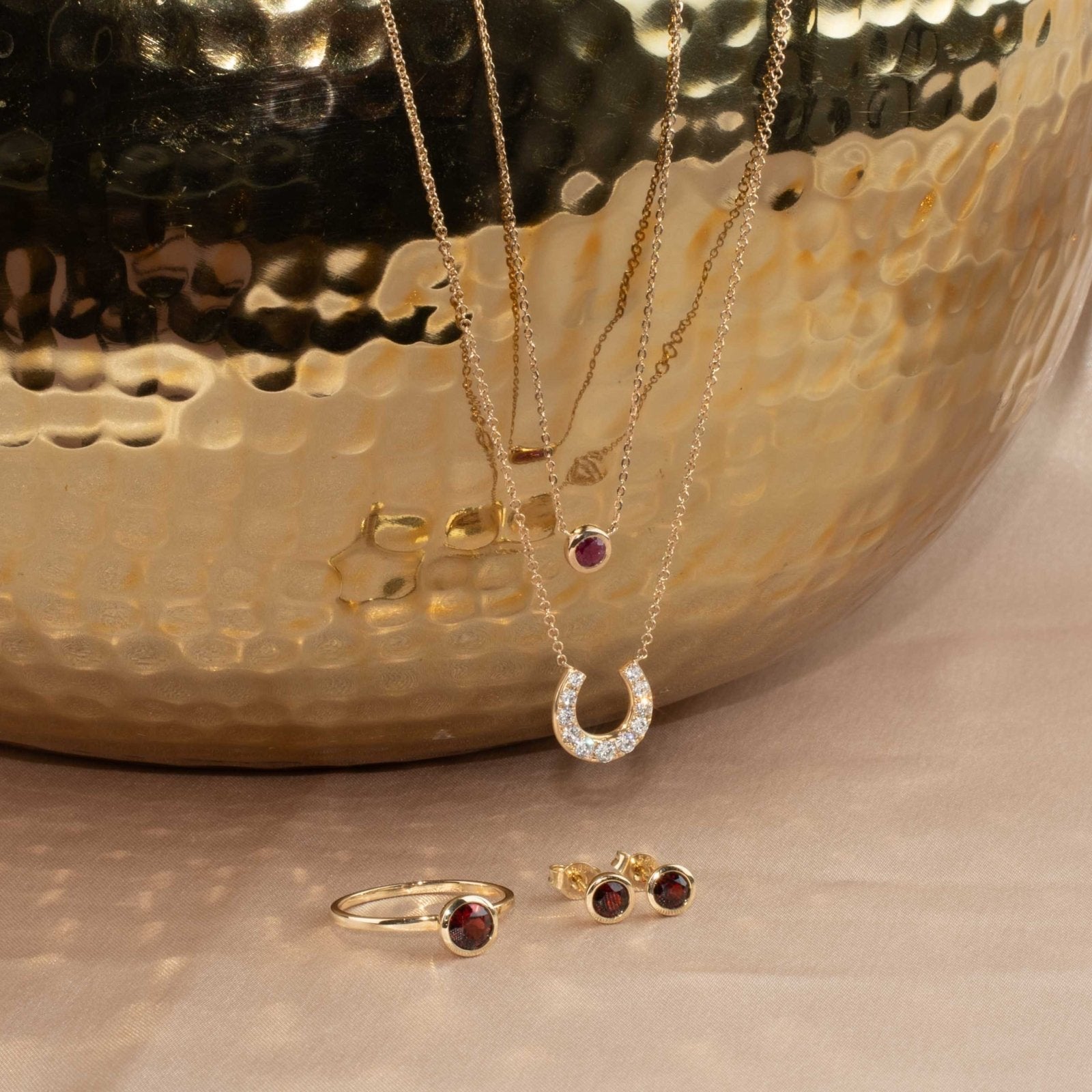 Round Garnet Cocktail Ring Bezel Set Rings Estellacollection #product_description# 14k Birthstone Garnet #tag4# #tag5# #tag6# #tag7# #tag8# #tag9# #tag10#