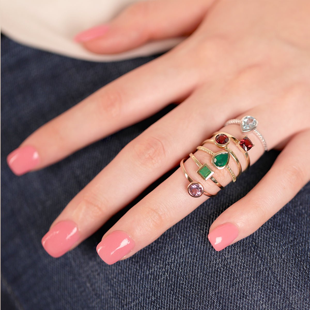 Round Garnet Cocktail Ring Bezel Set Rings Estellacollection #product_description# 14k Birthstone Garnet #tag4# #tag5# #tag6# #tag7# #tag8# #tag9# #tag10#