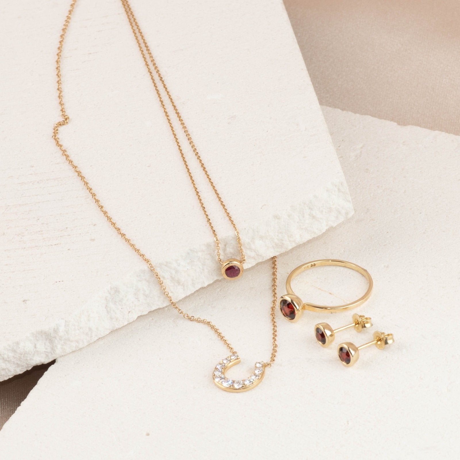 Round Garnet Cocktail Ring Bezel Set Rings Estellacollection #product_description# 14k Birthstone Garnet #tag4# #tag5# #tag6# #tag7# #tag8# #tag9# #tag10#