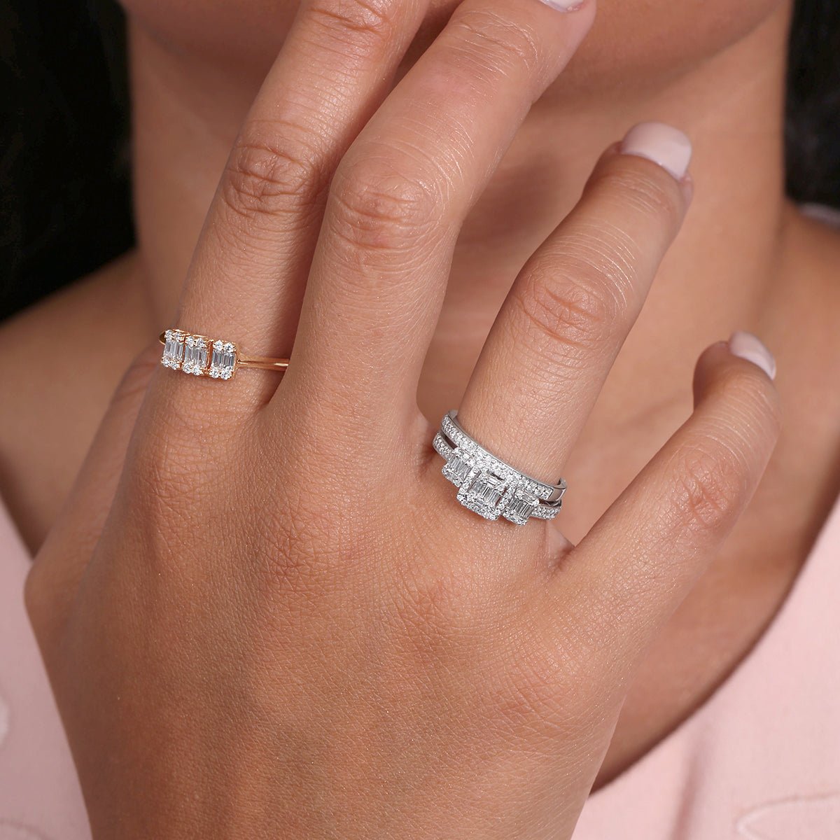 Three Stone Diamond Baguette Ring Rings Estellacollection #product_description# 17488 14k Band Birthstone #tag4# #tag5# #tag6# #tag7# #tag8# #tag9# #tag10# 6